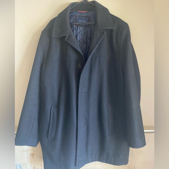 Men’s Tommy Hilfiger wool coat - Picture 2 of 2
